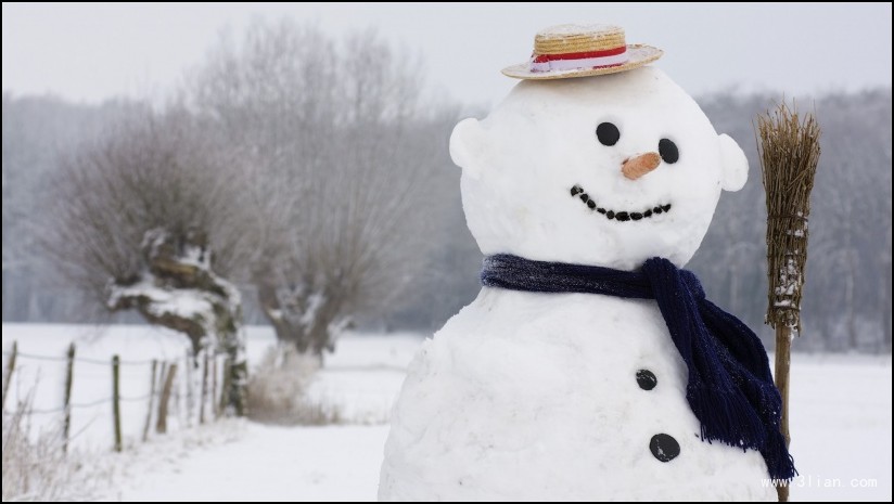 如果可以，亲手为自己堆一个雪人